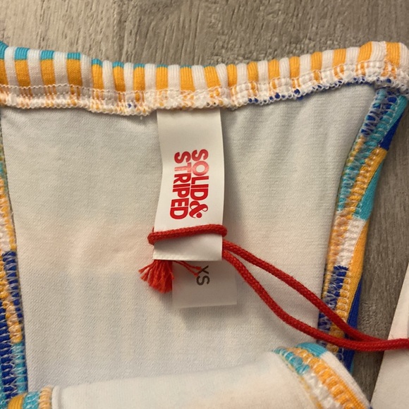 Solid & Striped Bikini Bottom - Picture 3 of 4